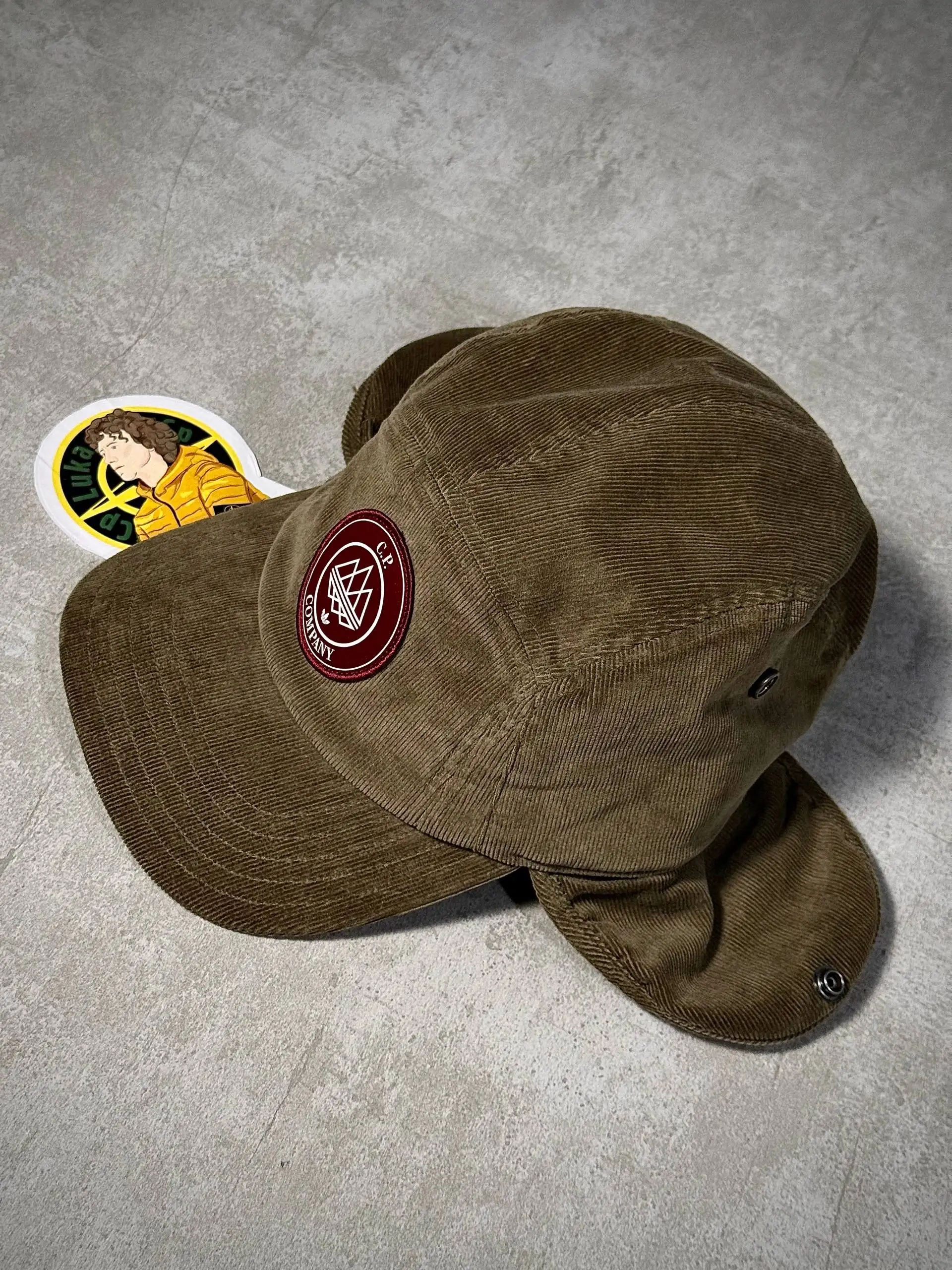 C.P. Company x Adidas SPZL Corduroy Cap - Головные уборы (Одежда) в Санкт-Петербург