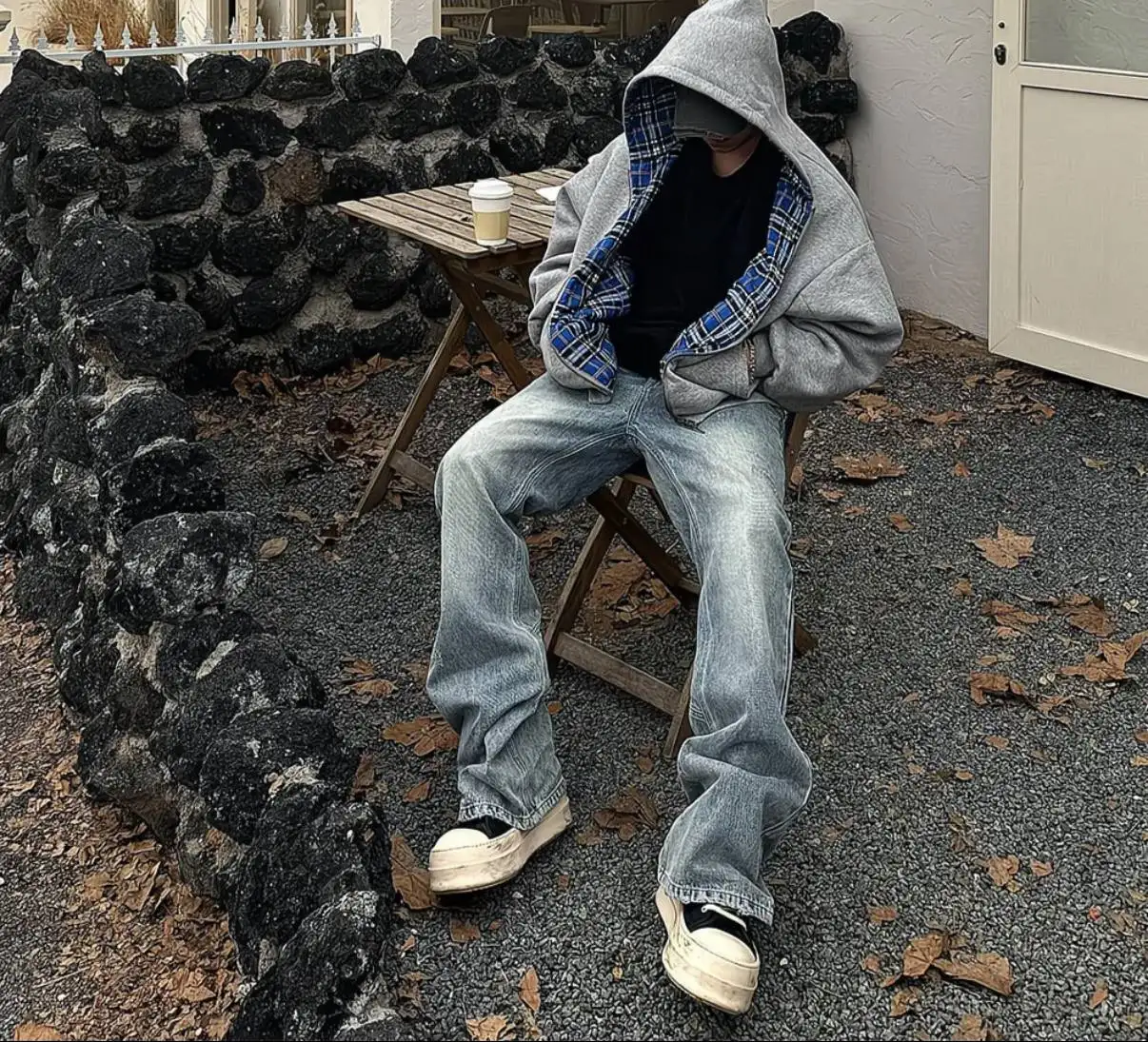 DROP 03 Reversible Zip Hoodie двусторонняя кофта на молнии - Худи (Одежда) в Москва