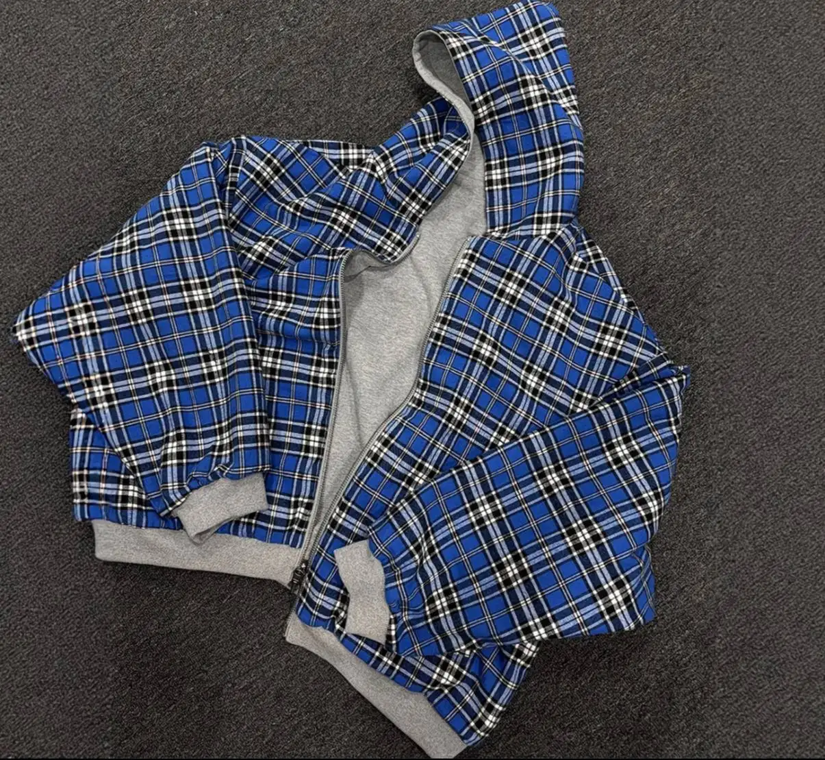 DROP 03 Reversible Zip Hoodie двусторонняя кофта на молнии - Худи (Одежда) в Москва