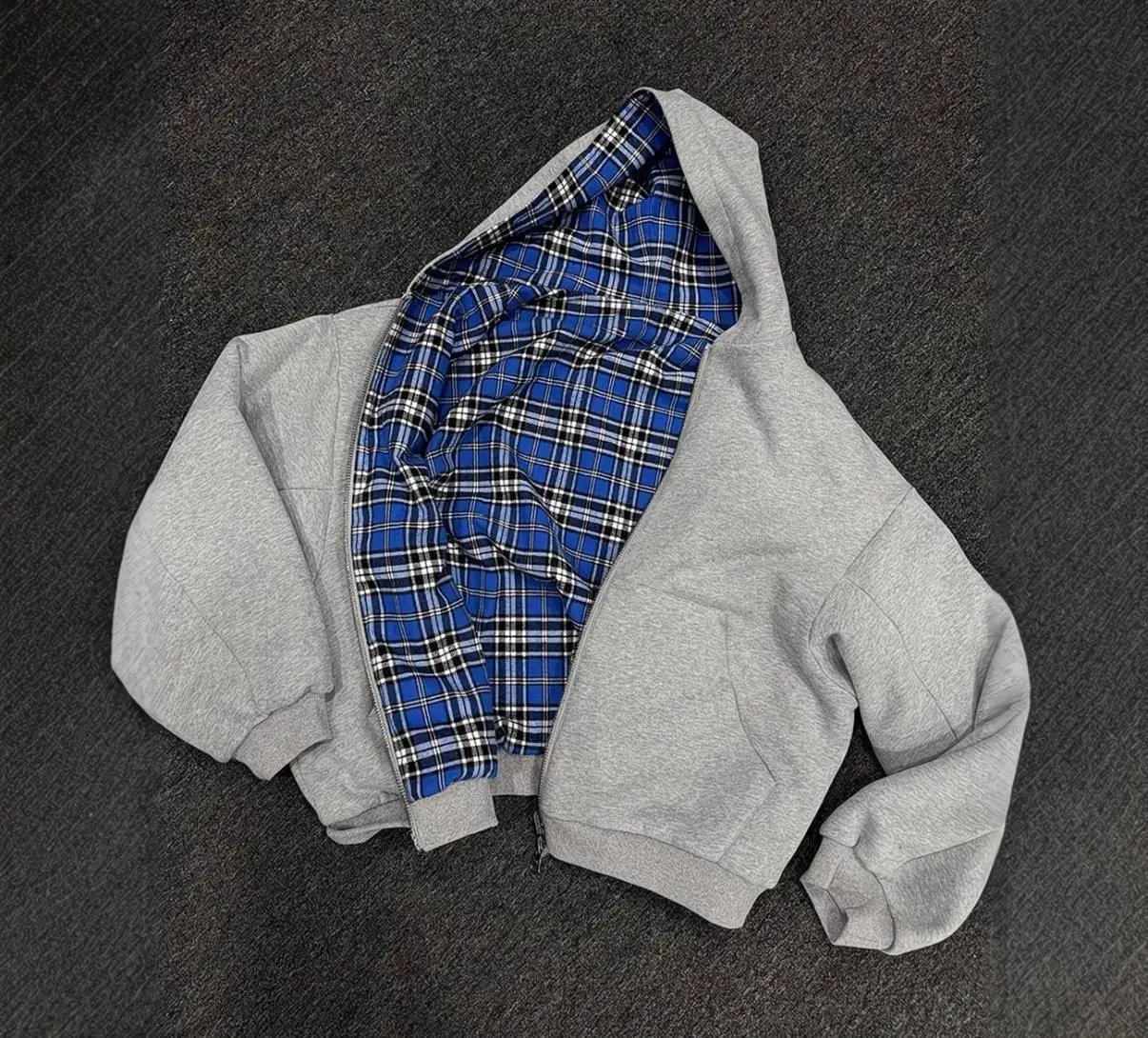 DROP 03 Reversible Zip Hoodie двусторонняя кофта на молнии - Худи (Одежда) в Москва