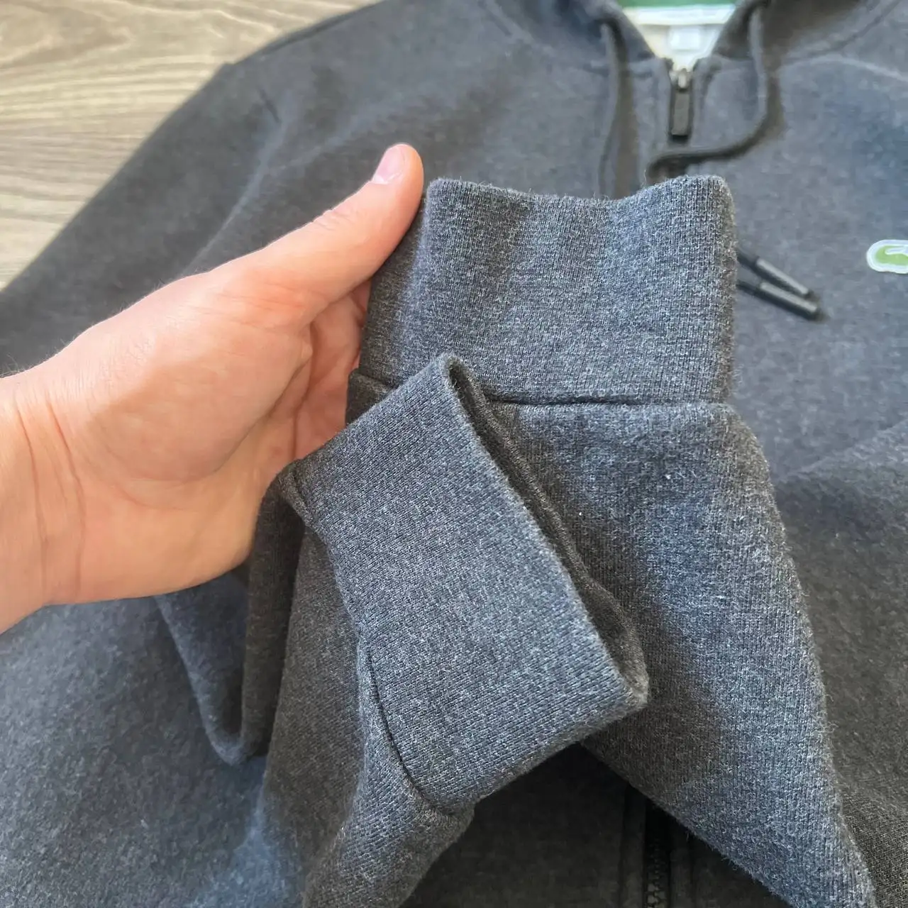 Зип худи Lacoste размер L - Худи (Одежда) в Архангельск