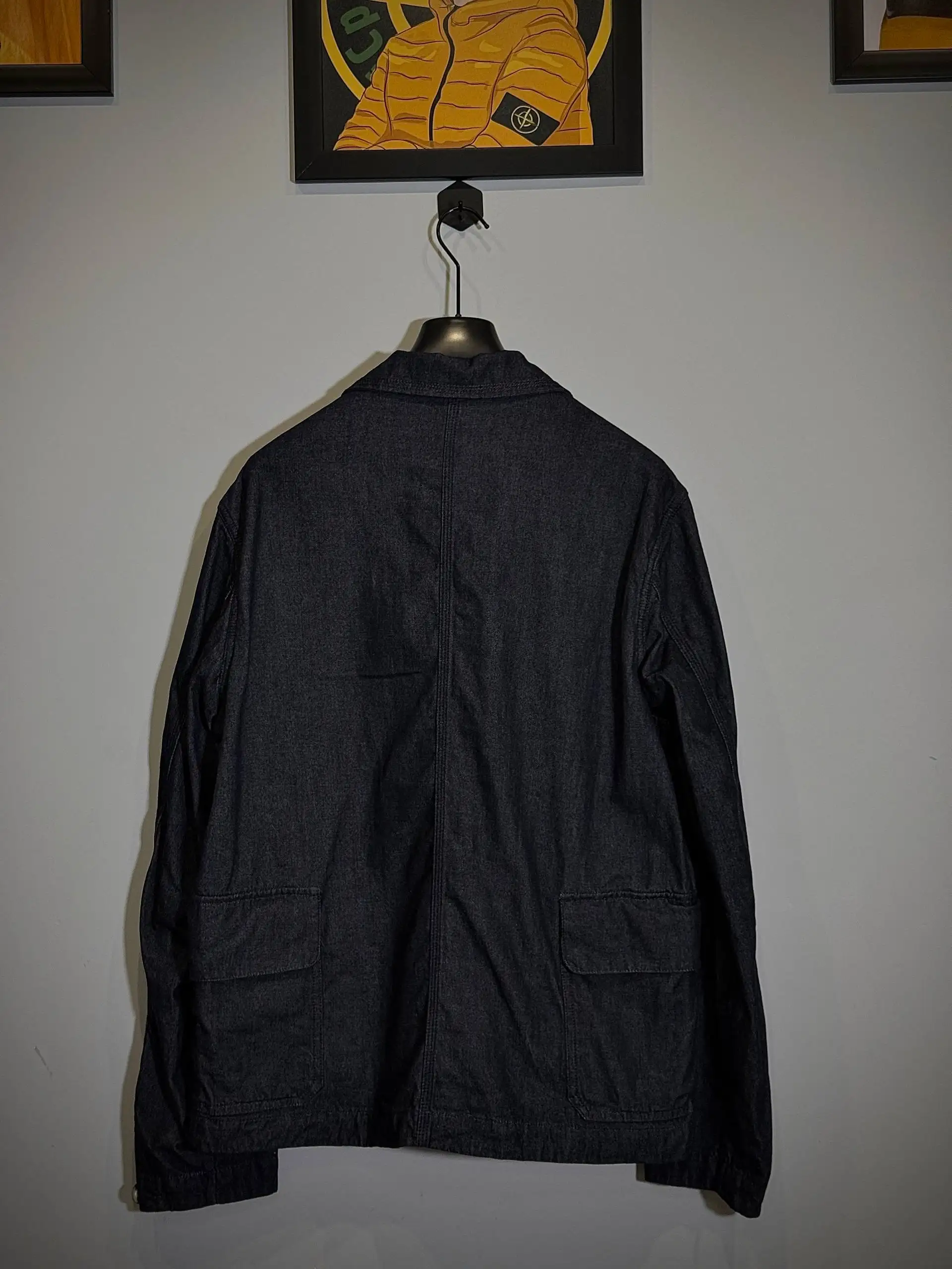 C.P. Company Indigo Blue Denim Jacket - Куртки (Одежда) в Санкт-Петербург