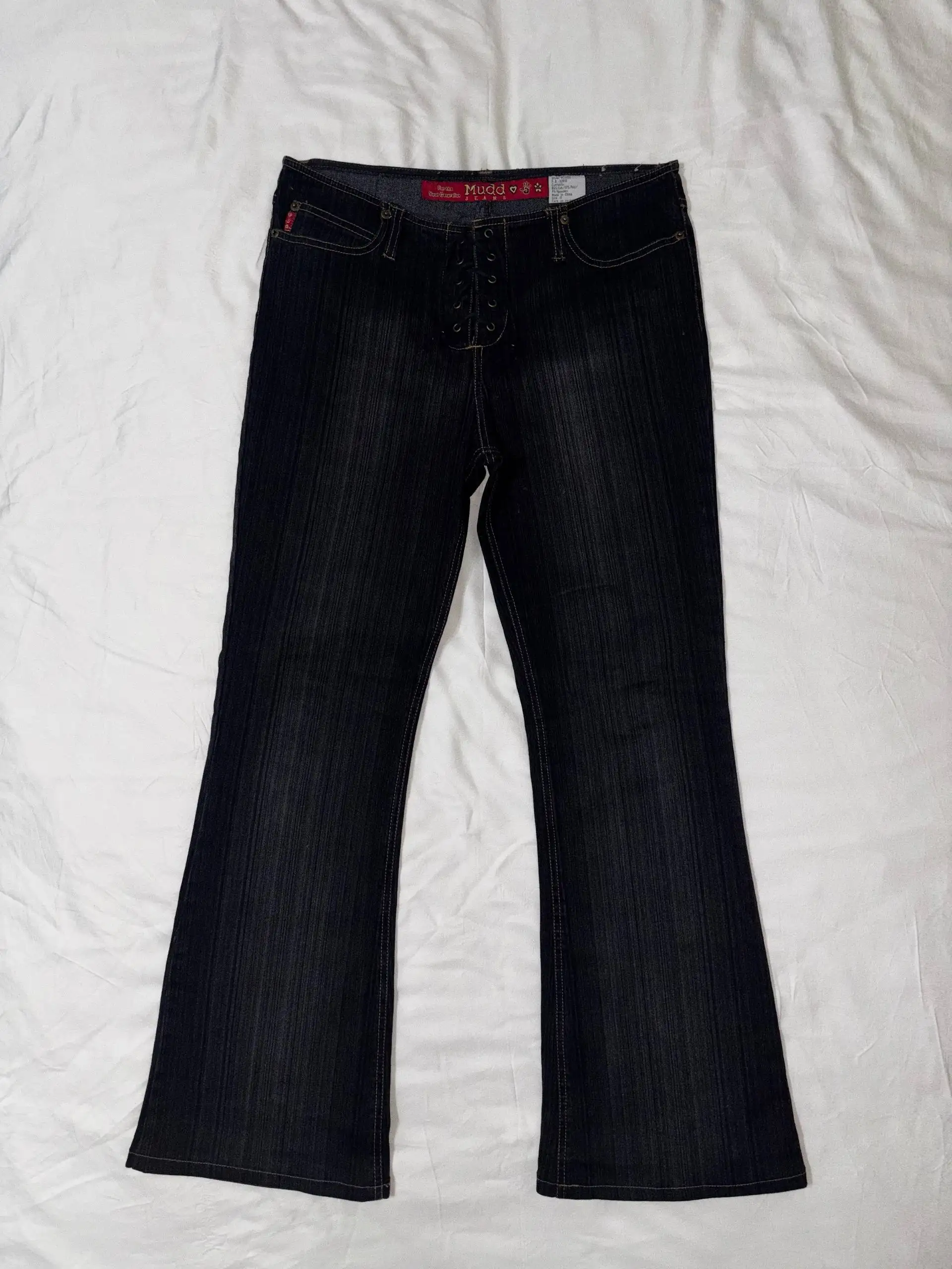 Джинсы архив клеши с необычной застежкой - Джинсы (Одежда) в Архангельск