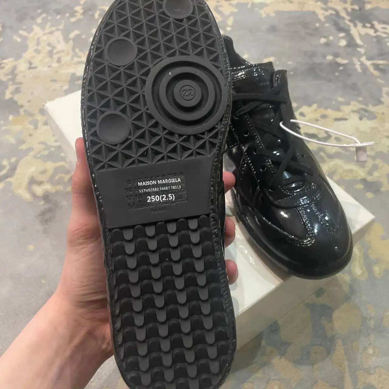 Maison Margiela Replica Total Black размер 40 IT - Обувь (Одежда) в Архангельск