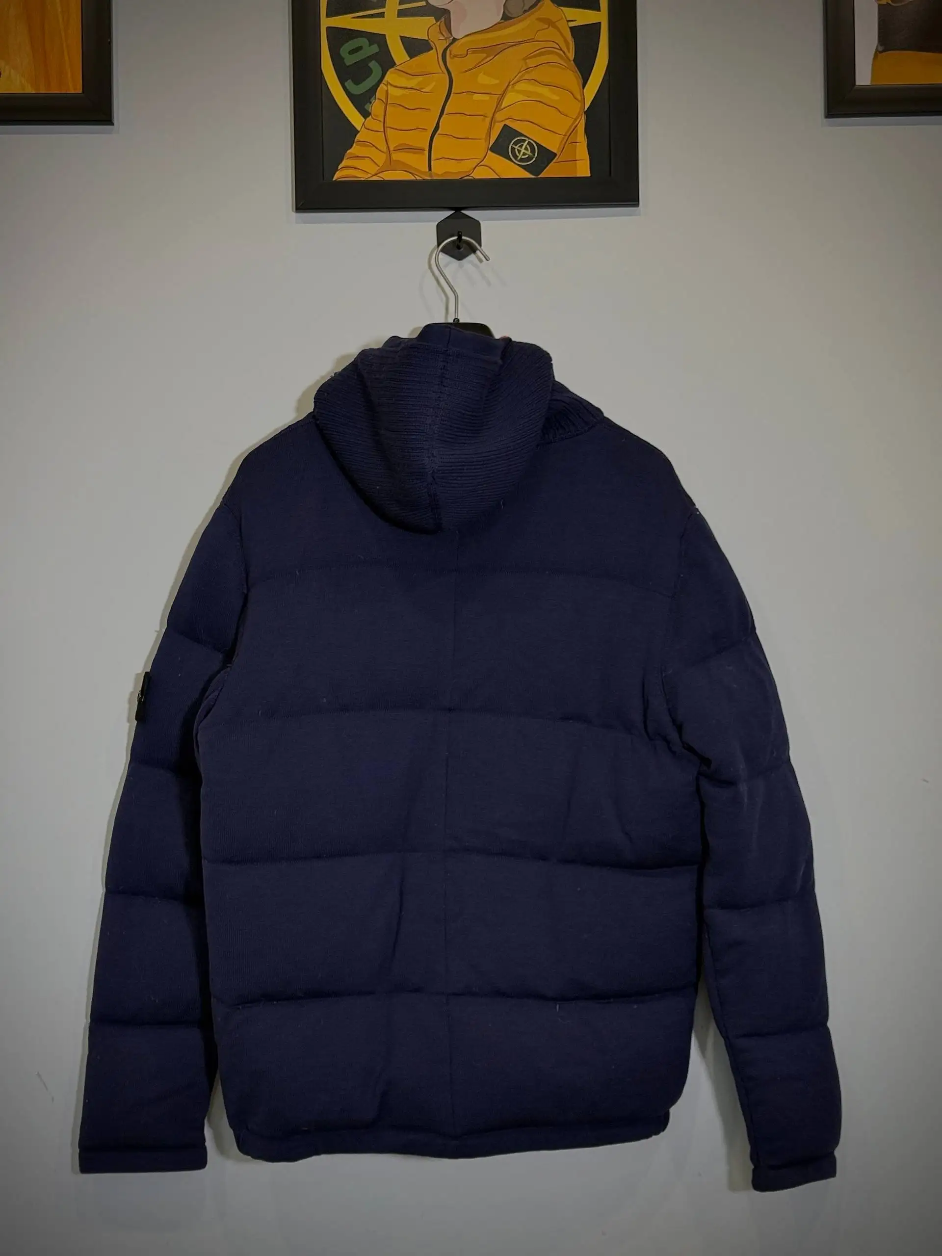 Stone Island Multi Bag Knit Down Jacket - Верхняя одежда (Одежда) в Санкт-Петербург