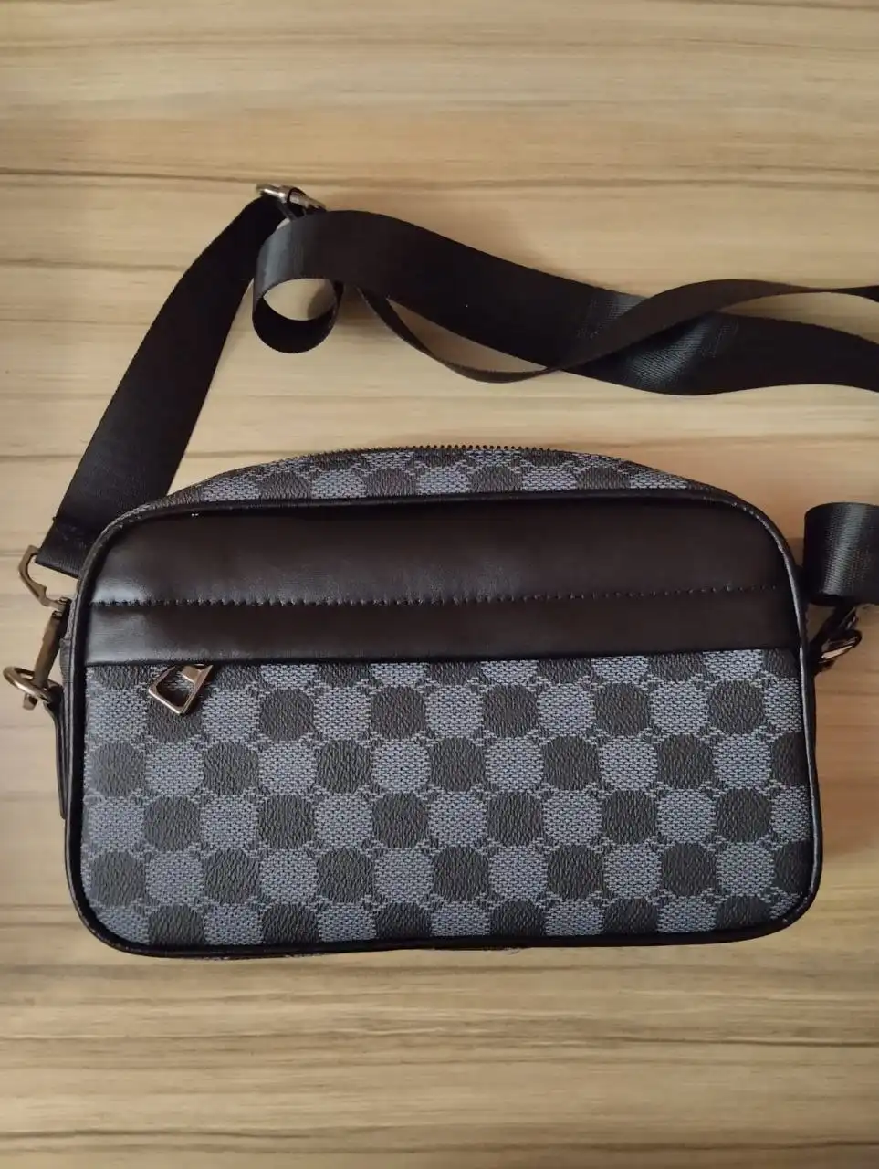 Мужская барсетка из искусственной кожи