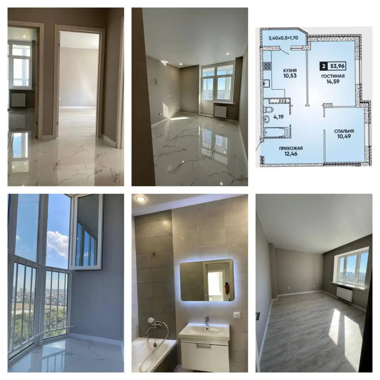 Квартира в ЖК Губернский с новым ремонтом