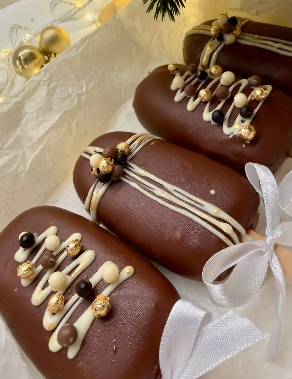 Муссовые пирожные и пирожные-эскимо с доставкой