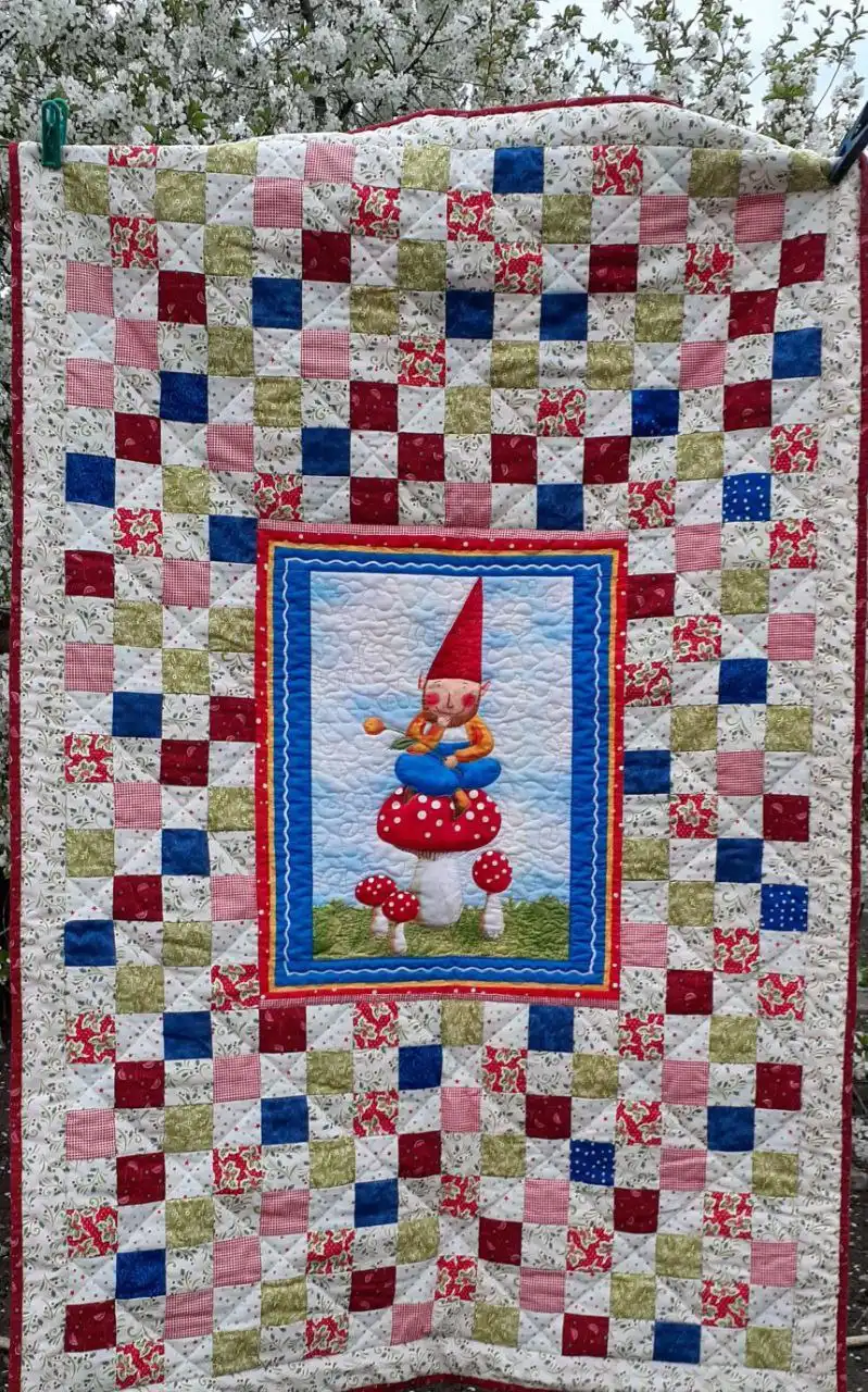 Детские покрывала ручной работы в технике лоскутного шитья