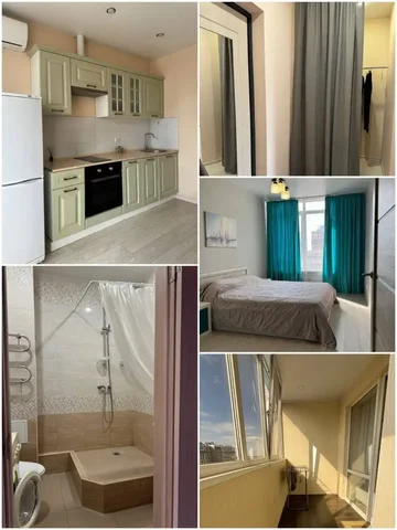 1-комн квартира 40м2 с ремонтом и мебелью в ЖК ДУЭТ - Земля в Краснодар