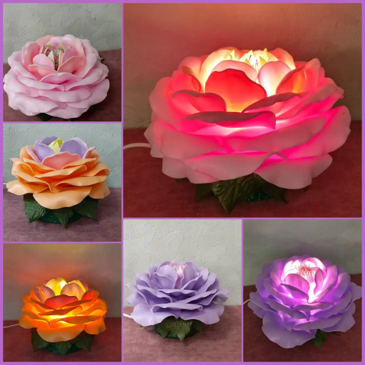 Настольные мини светильники ручной работы - Рукоделие и хендмейд (Хобби и отдых) в Краснодар