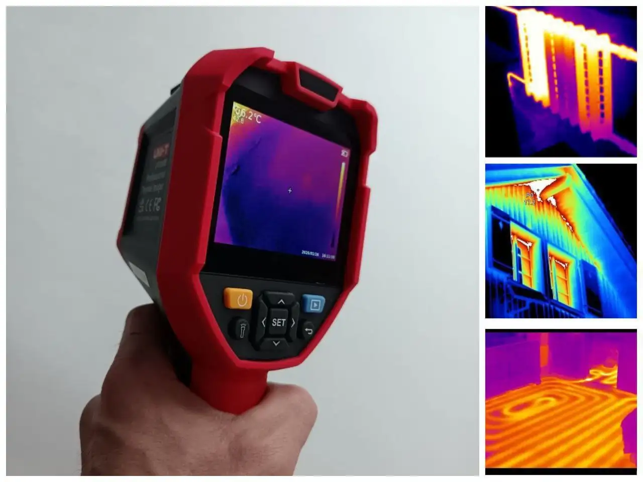 Аренда профессионального тепловизора UNI-Т РRО 260Е с услугой обследования - Аренда оборудования (Услуги) в Краснодар