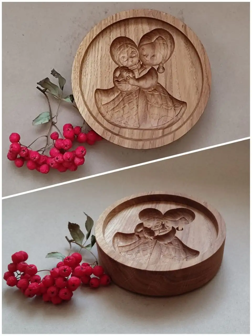 Форма для пряников Сестрички из ценных пород дерева - Кулинария/Выпечка (Хобби и отдых) в Москва