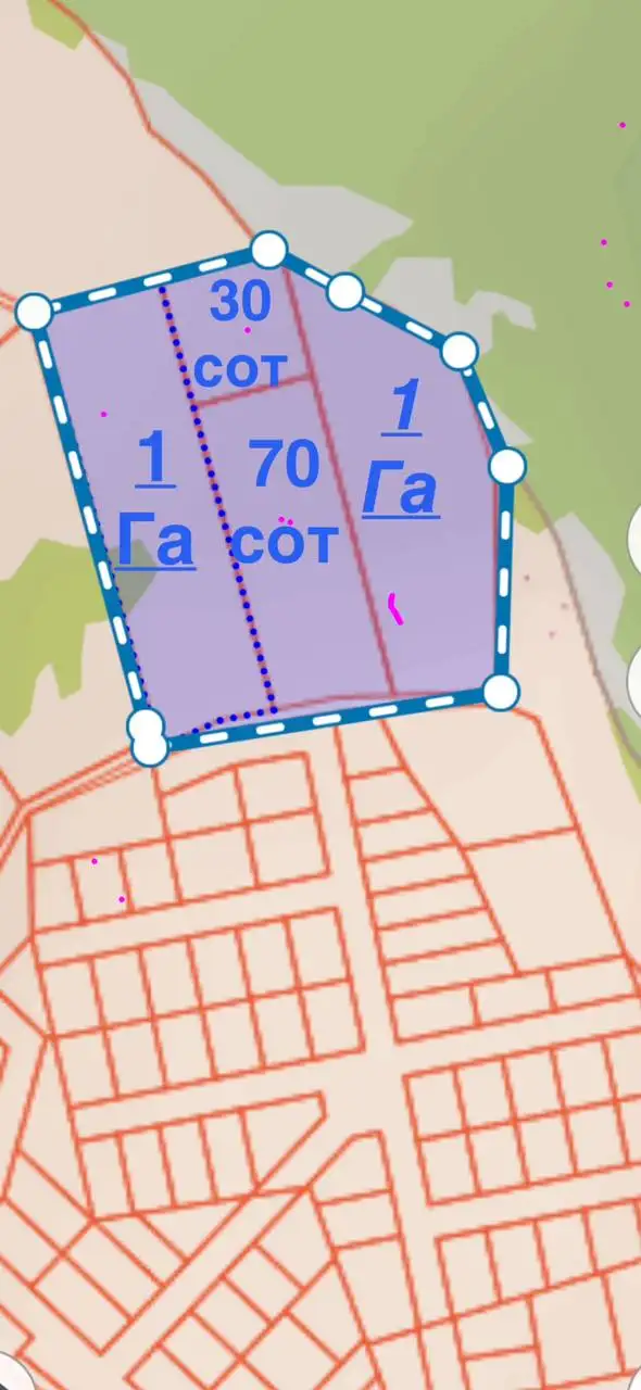 Продажа участка в станице Даховская - Земля (Недвижимость) в Даховская
