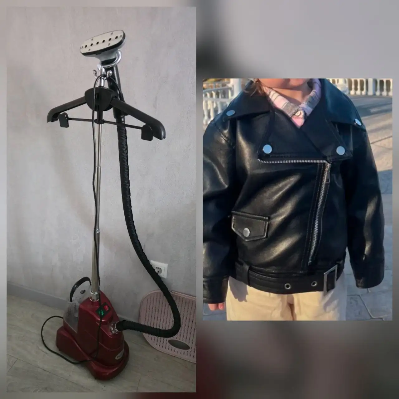 Продам детскую кожанку и отпариватель - Барахолка в Краснодар