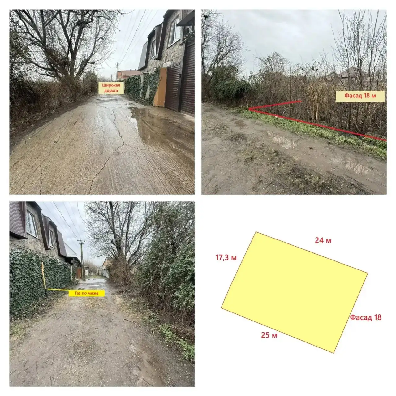 Земельный участок 4.3 сот в СНТ Сады Калинина - Земельные участки (Недвижимость) в Краснодар