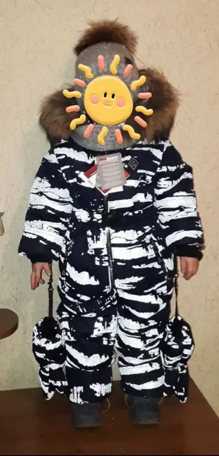 Продам зимний комбинезон с варежками краги - Товары для детей в ИРКУТСК