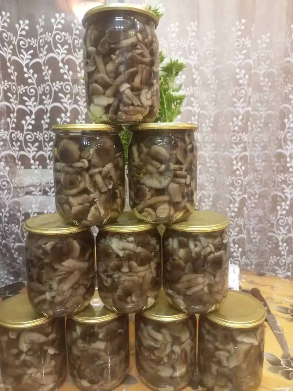 Маринованные опята и икра из опят