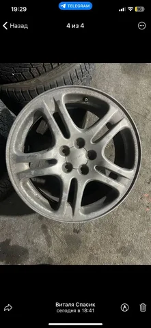 Комплект колес R17 Subaru 5x100 - Запчасти в Иркутск