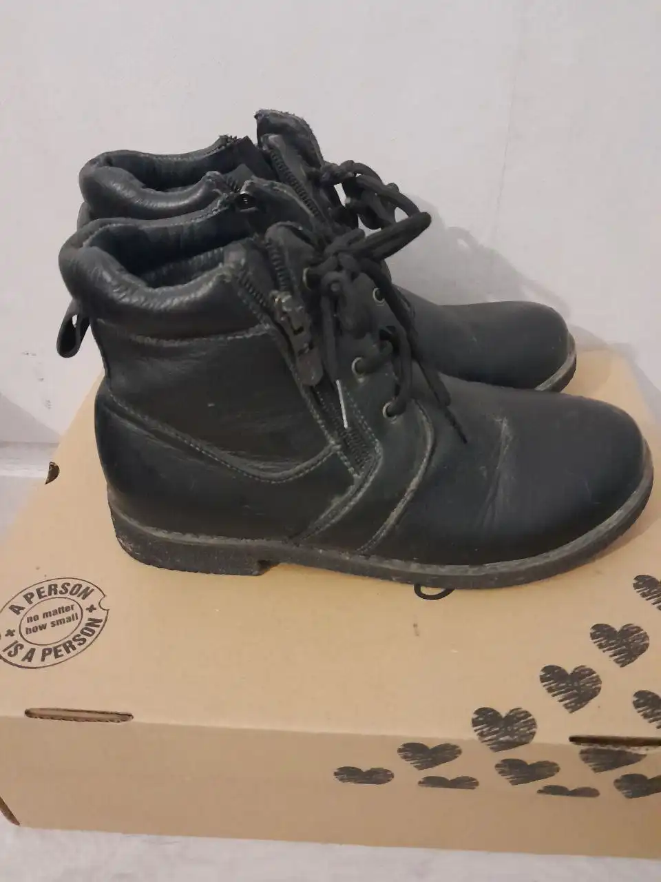 Ботинки мальчиковые демисезонные размер 37 - Детская обувь (Одежда) в Иркутск