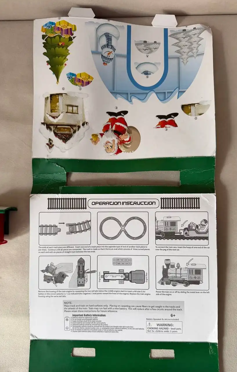 Детская железная дорога на батарейках - Железные дороги (Товары для детей) в Иркутск