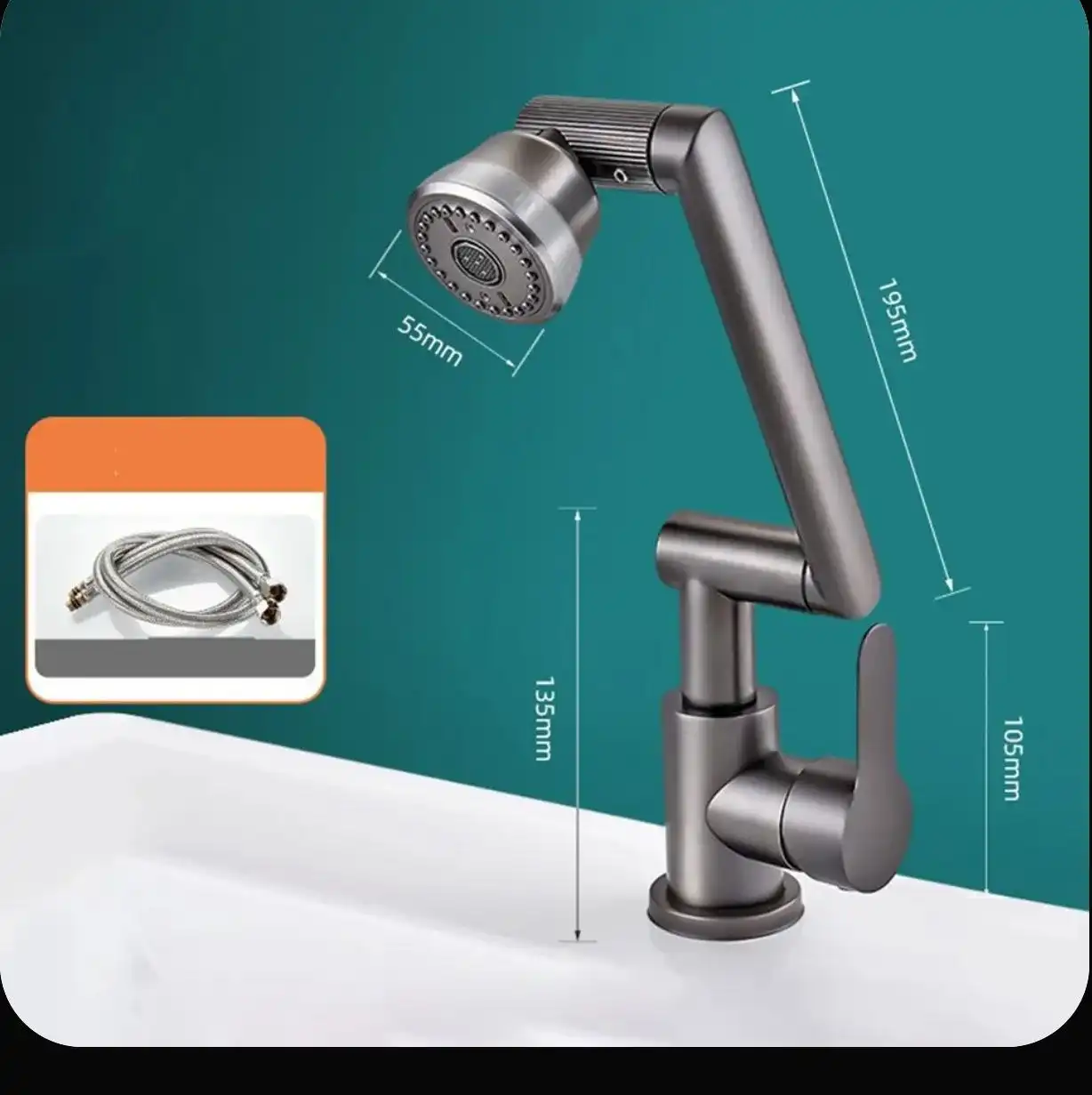 Продам новый смеситель для кухни - Сантехника (Для дома и дачи) в Иркутск