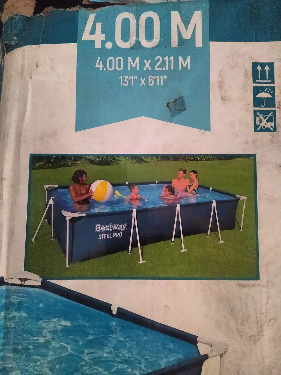 Каркасный бассейн Bestway Steel Pro 400x211x81 см - Бассейны (Хобби и отдых) в Хомутово