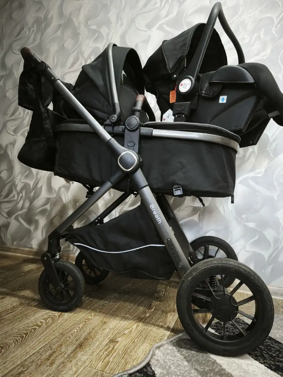 Детская коляска LUXMOM 3в1 с полной комплектацией - Детские коляски (Товары для детей) в Иркутск