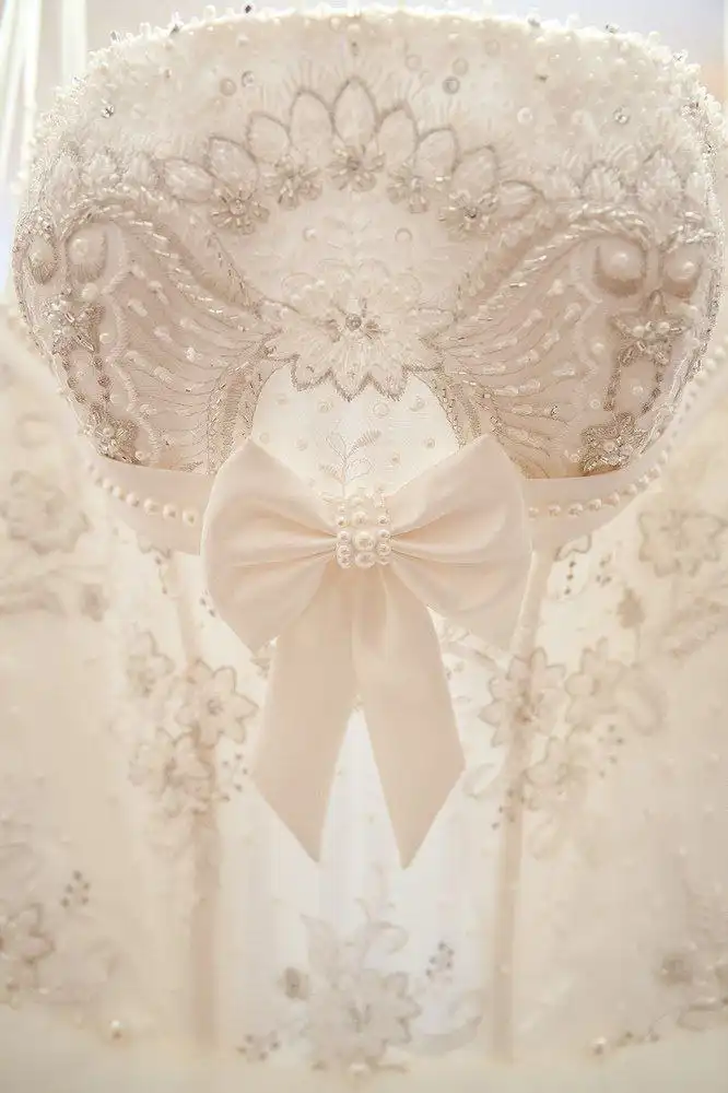 Продам свадебное платье цвет Шампань с жемчужной отделкой - Свадебная одежда (Одежда) в Иркутск