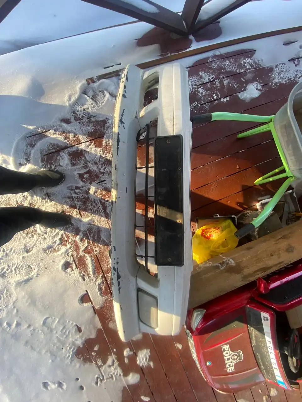 Бампер Торнео с губой - Кузовные детали (Запчасти) в Иркутск