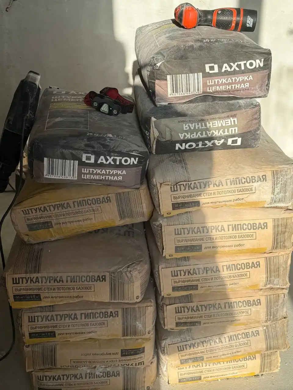 Продажа гипсовой штукатурки - Строительные материалы (Для дома и дачи) в Иркутск