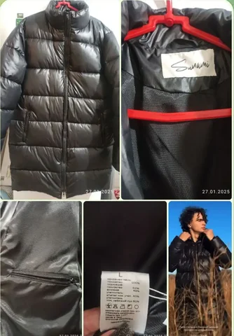 Новый мужской зимний пуховик Sunami размер L - Одежда в Иркутск