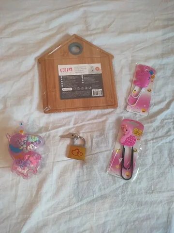 Продажа новых разделочной доски, закладок, набора для бус и замка - частное объявление в Новоленино