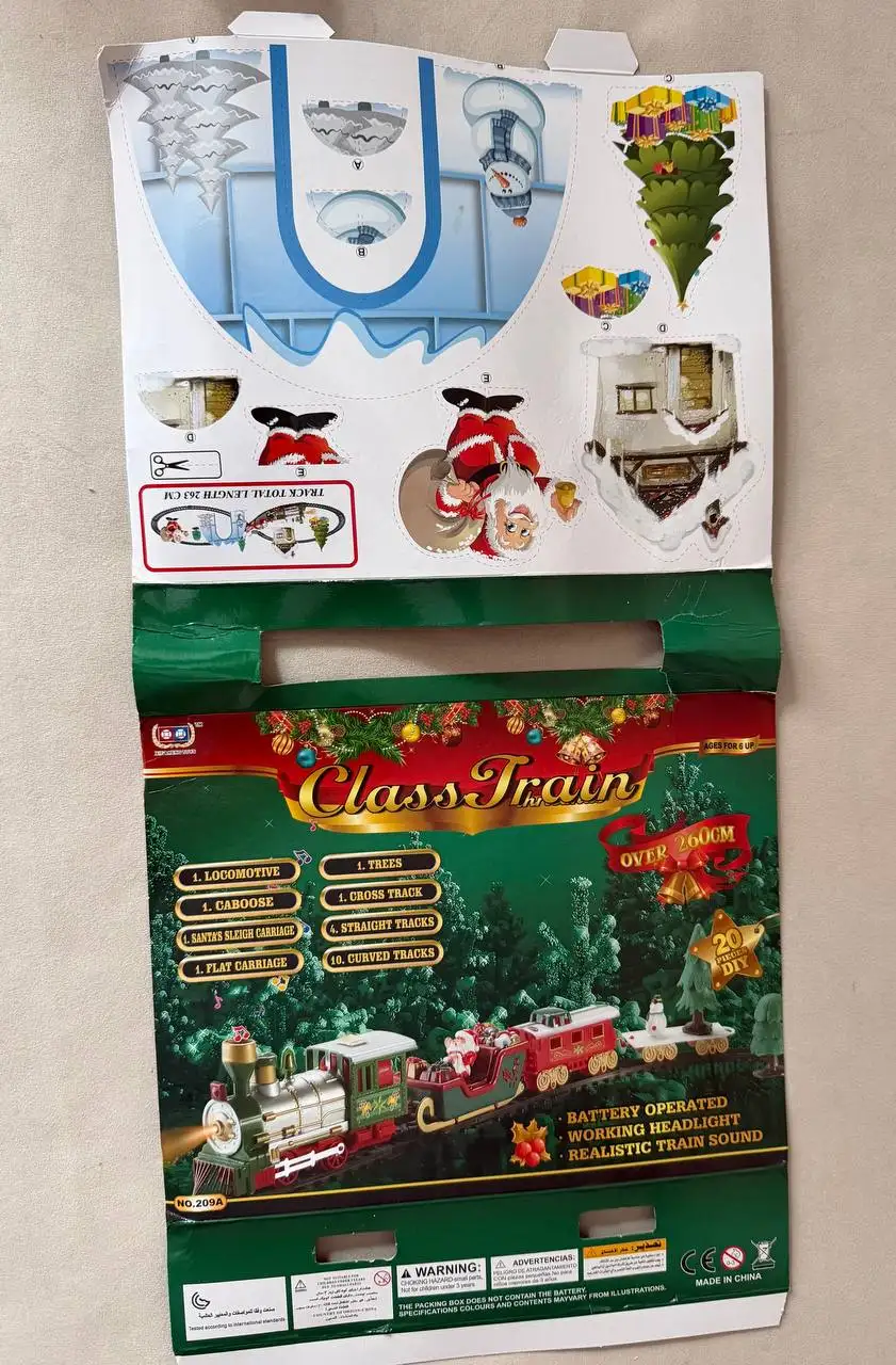 Детская железная дорога на батарейках - Игрушки (Товары для детей) в Иркутск