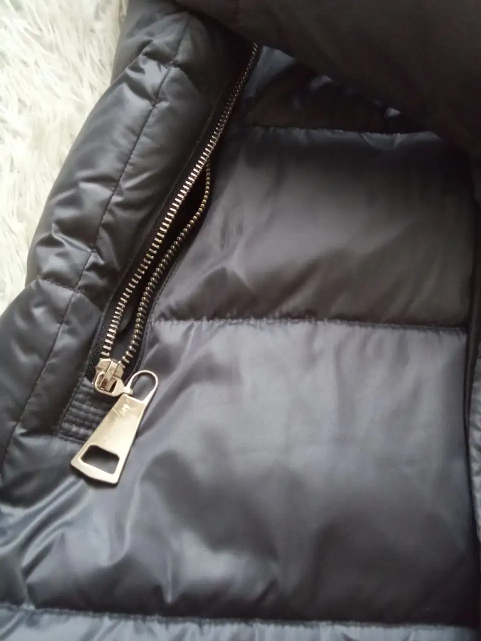 Женская серая удлиненная куртка 48-50 - Верхняя одежда (Одежда) в Иркутск