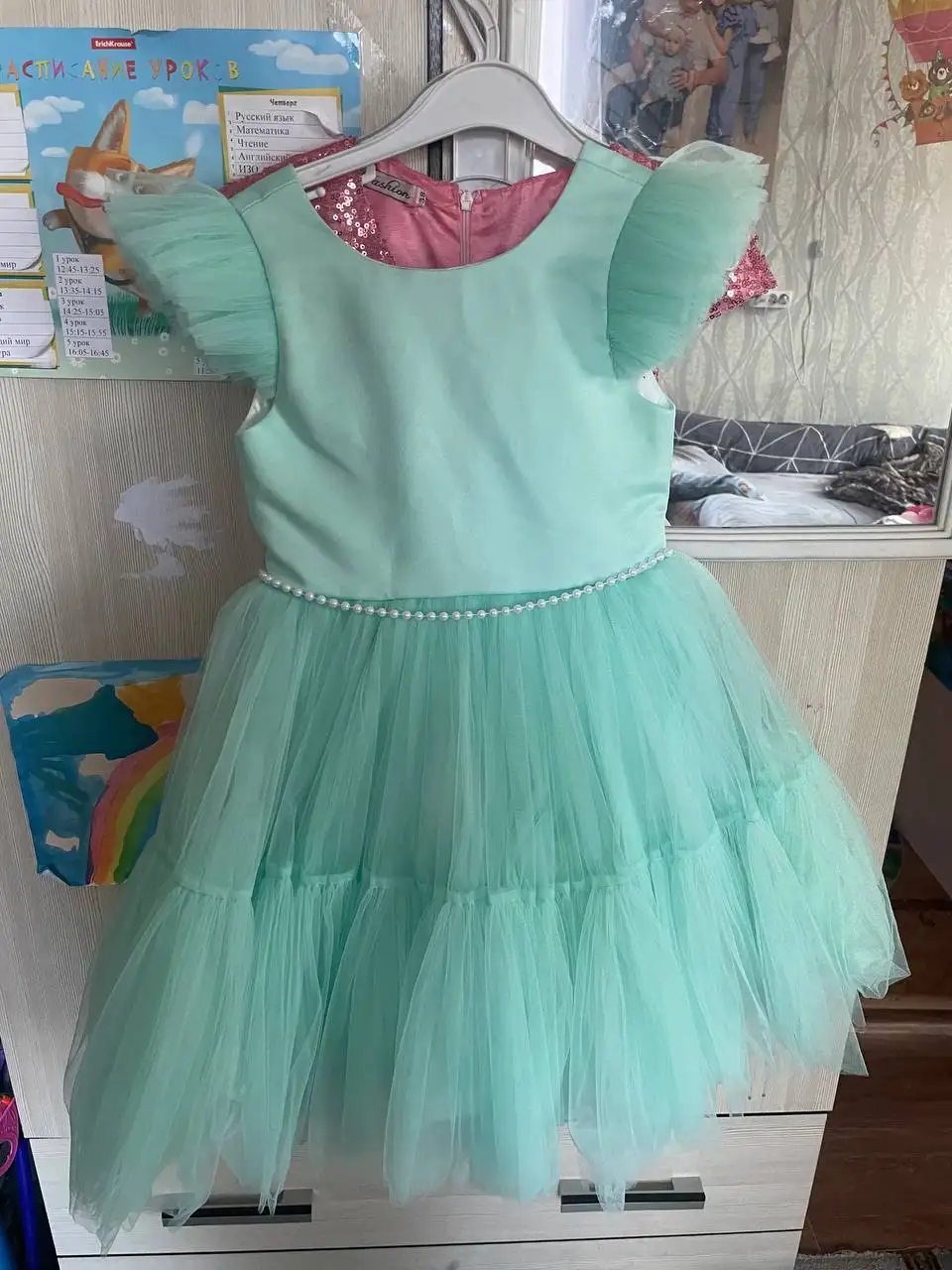 Платье 110/116 размер - Детская одежда (Одежда) в Иркутск