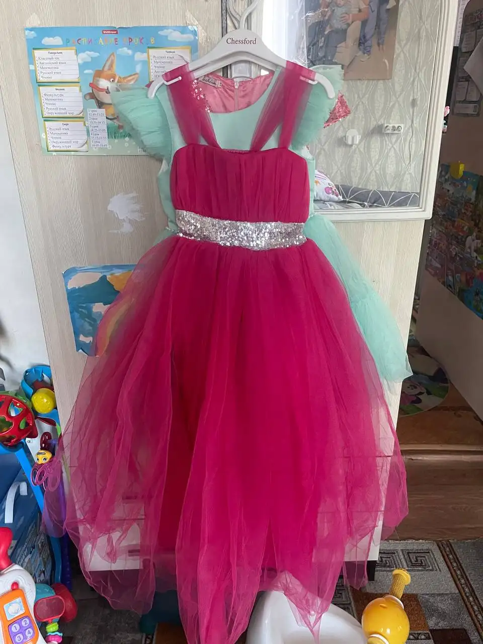 Платье 116/122 для стройной девочки - Детская одежда (Одежда) в Иркутск