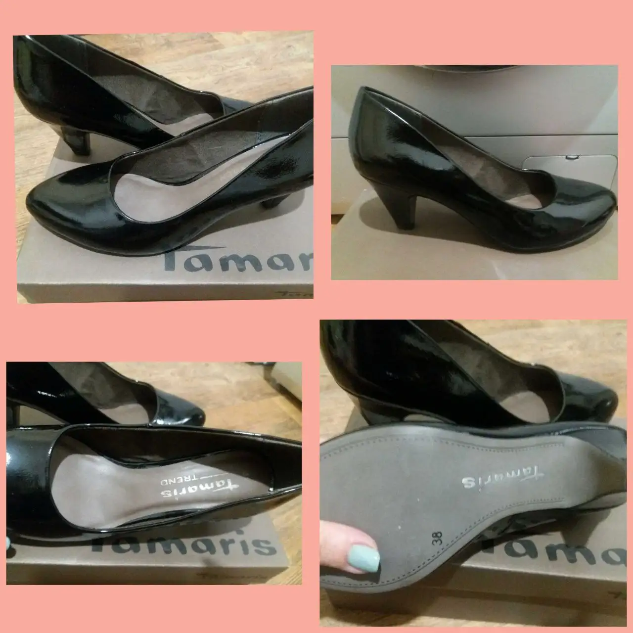 Туфли Tamaris 38 размер лаковые - Обувь (Одежда) в Ново-Ленино