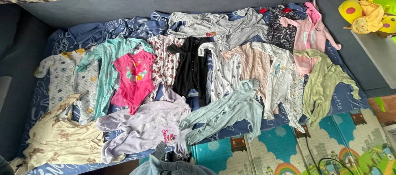 Комбинезон плюшевый для новорожденного р.50/56 с шапочкой в подарок - Одежда для новорожденных (Товары для детей) в Иркутск