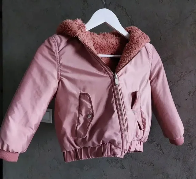 Двусторонняя демисезонная куртка Zara 110-116см - Одежда в Иркутск