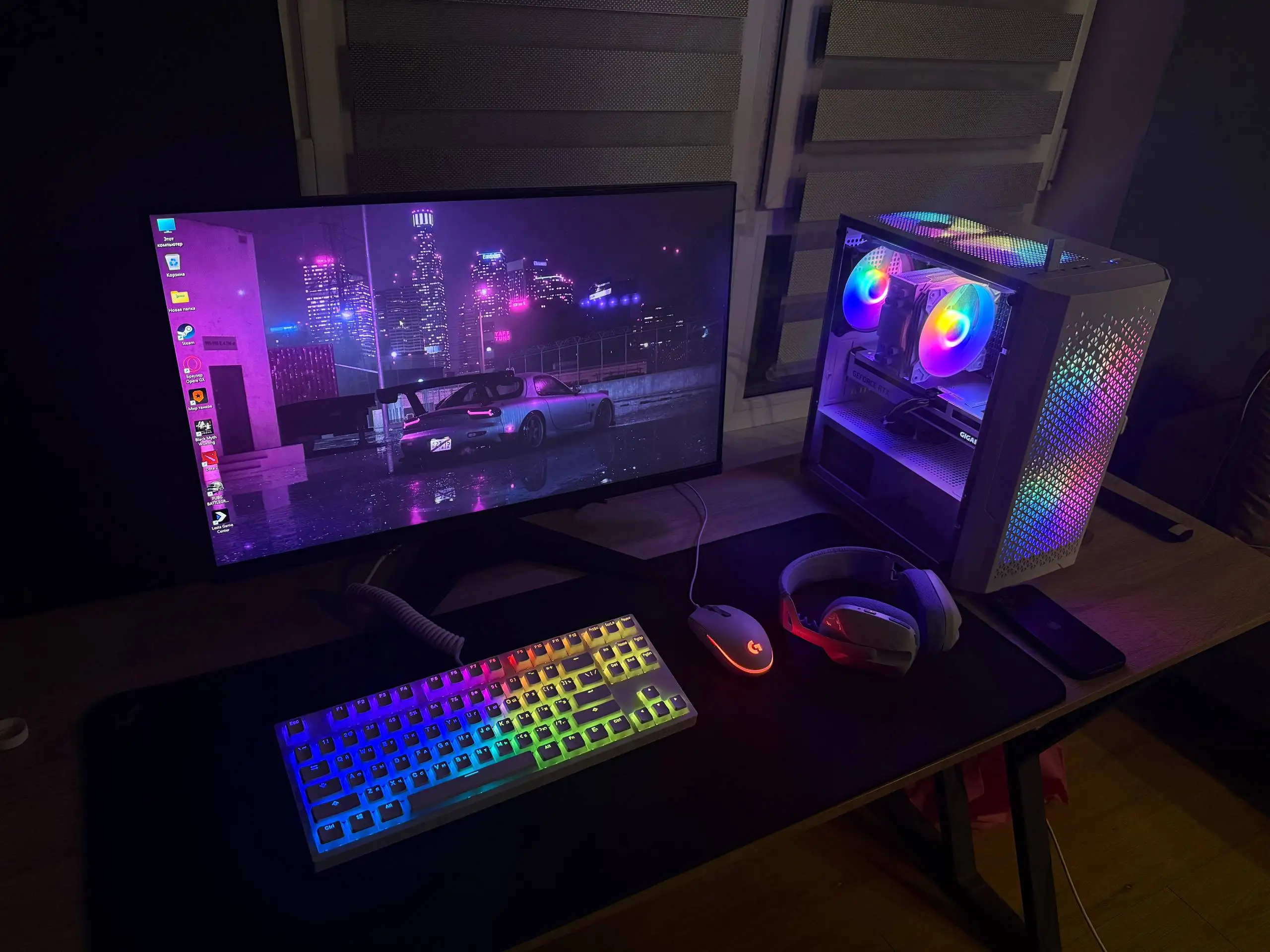 Продам игровой ПК с полным комплектом - Компьютерная техника (Электроника) в Иркутск