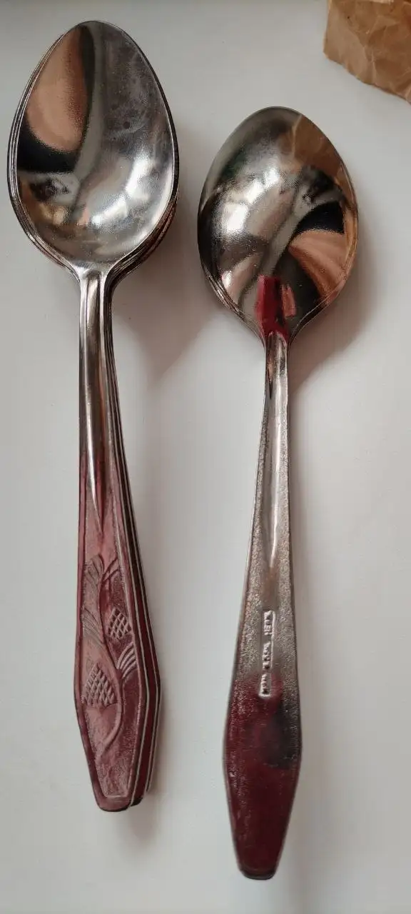 Продажа советских ложек из нержавеющей стали - Антиквариат и коллекционирование (Барахолка) в Иркутск