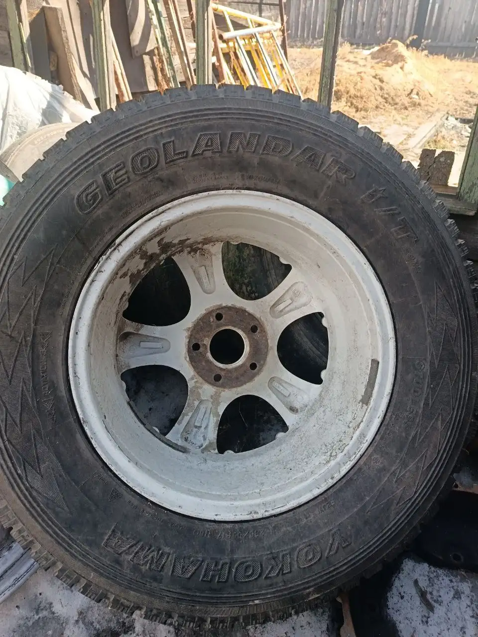 Продается комплект литья с резиной 285/65 R17 - Шины и диски (Авто) в Иркутск