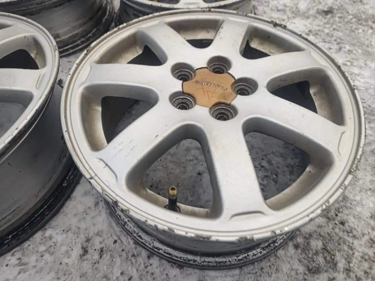 Литье Subaru R15 5x100 - Колеса и шины (Авто) в Иркутск
