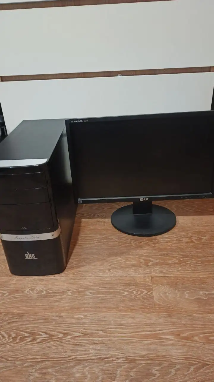 Системный блок i5 с монитором 22" - Настольные компьютеры и мониторы (Электроника) в Иркутск