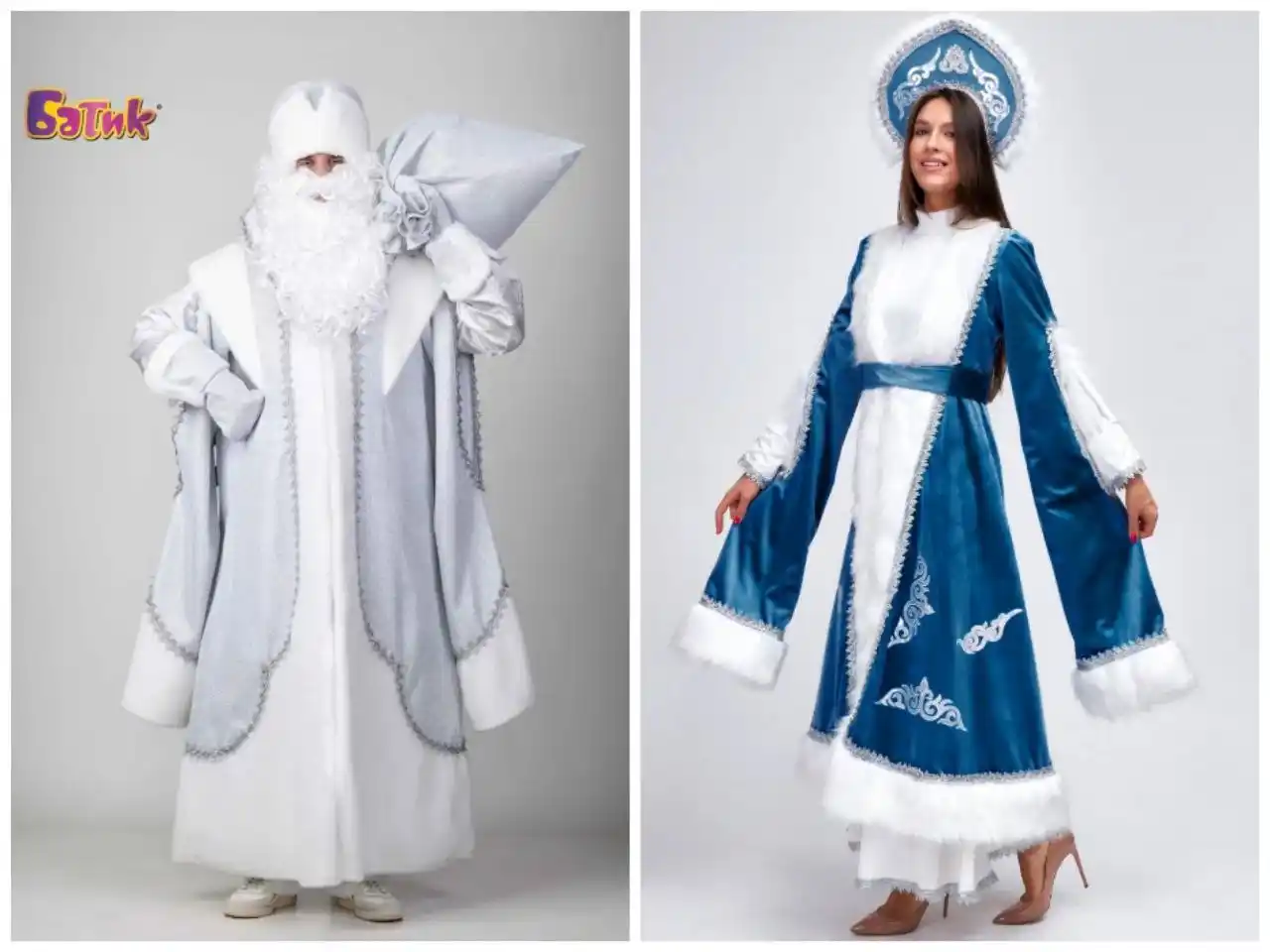 Продажа новогодних костюмов Деда Мороза и Снегурочки - Одежда в Иркутск