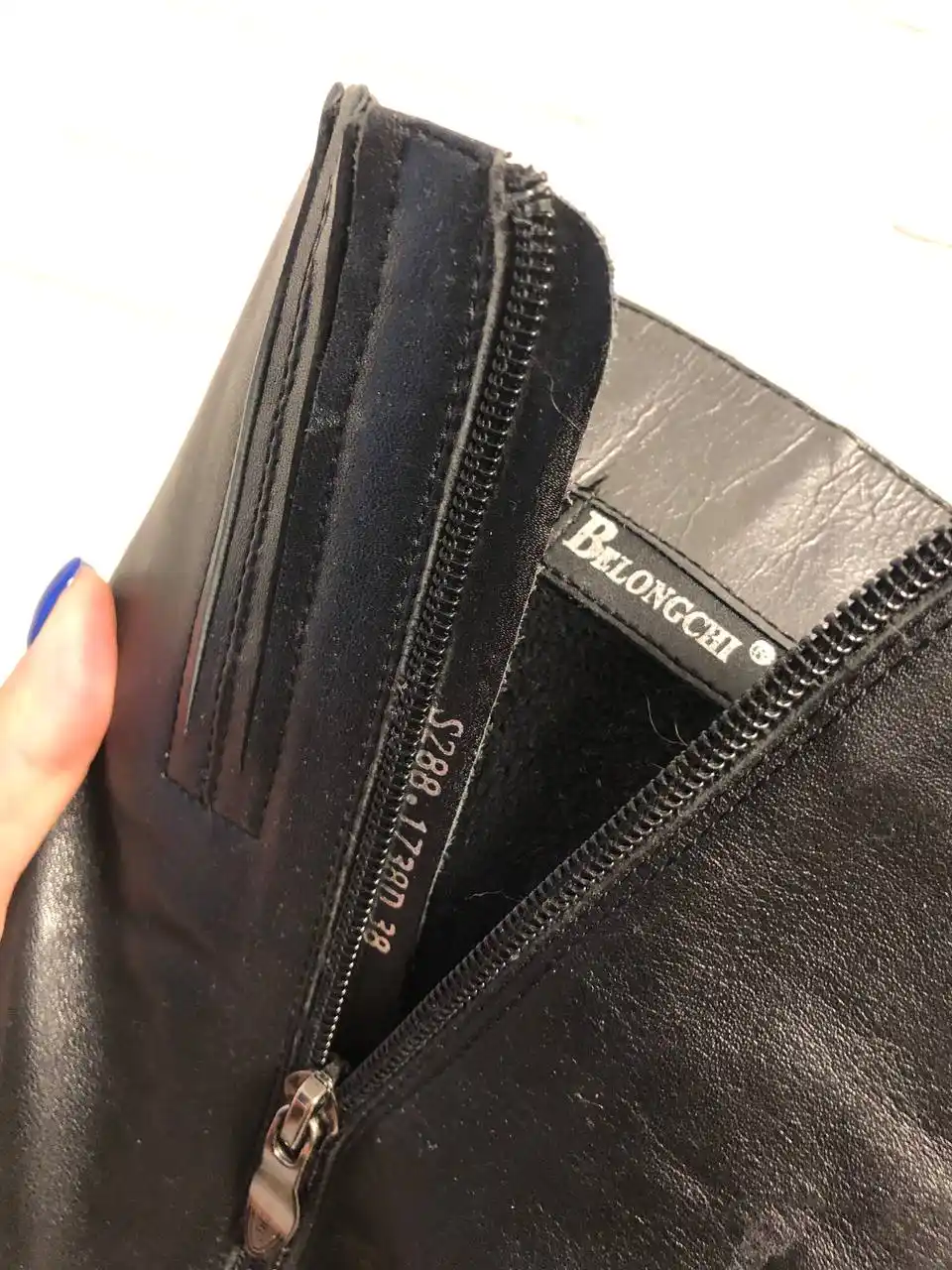 Сапоги осенние натуральная кожа 38 размер