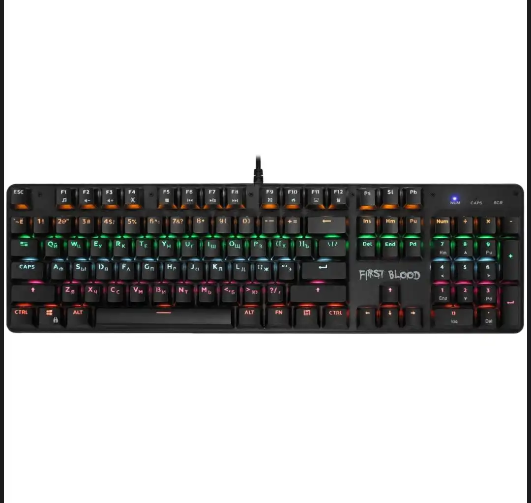 Игровая клавиатура с красными свитчами