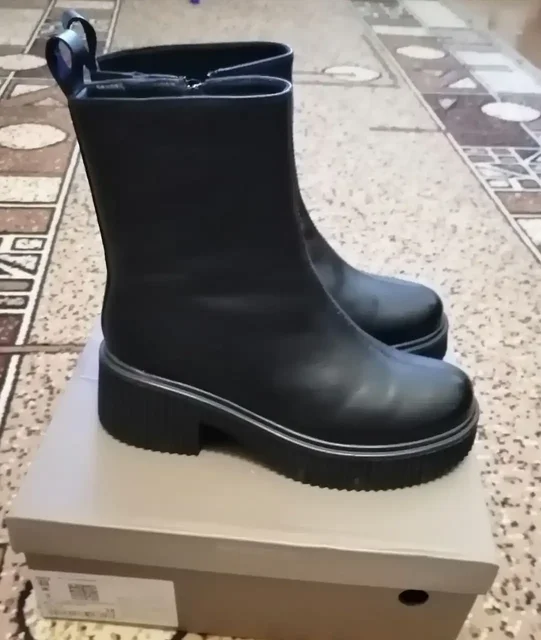 Ботинки натуральная кожа 38 размер - Одежда в Орск