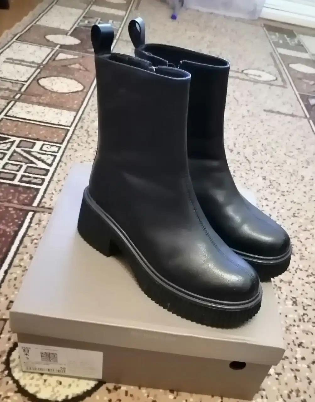 Ботинки натуральная кожа 38 размер